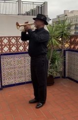 The Last Post from Gibraltar bugler